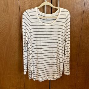 Market & Spruce fitted long sleeved-tee